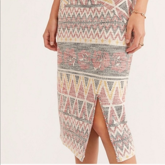 Free People Mendocino aztec midi skirt - Picture 3 of 7